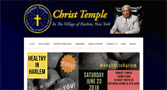 Desktop Screenshot of christtempleinthevillageofharlemny.org